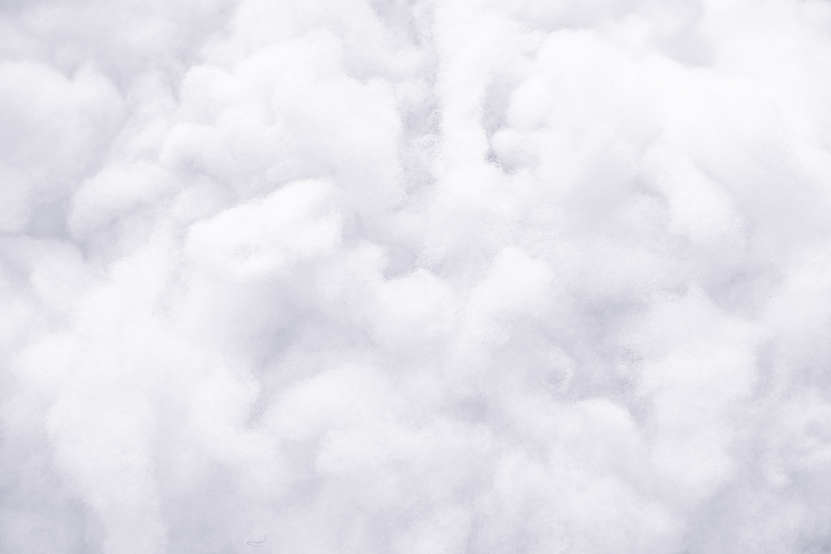 white fluffy cotton background